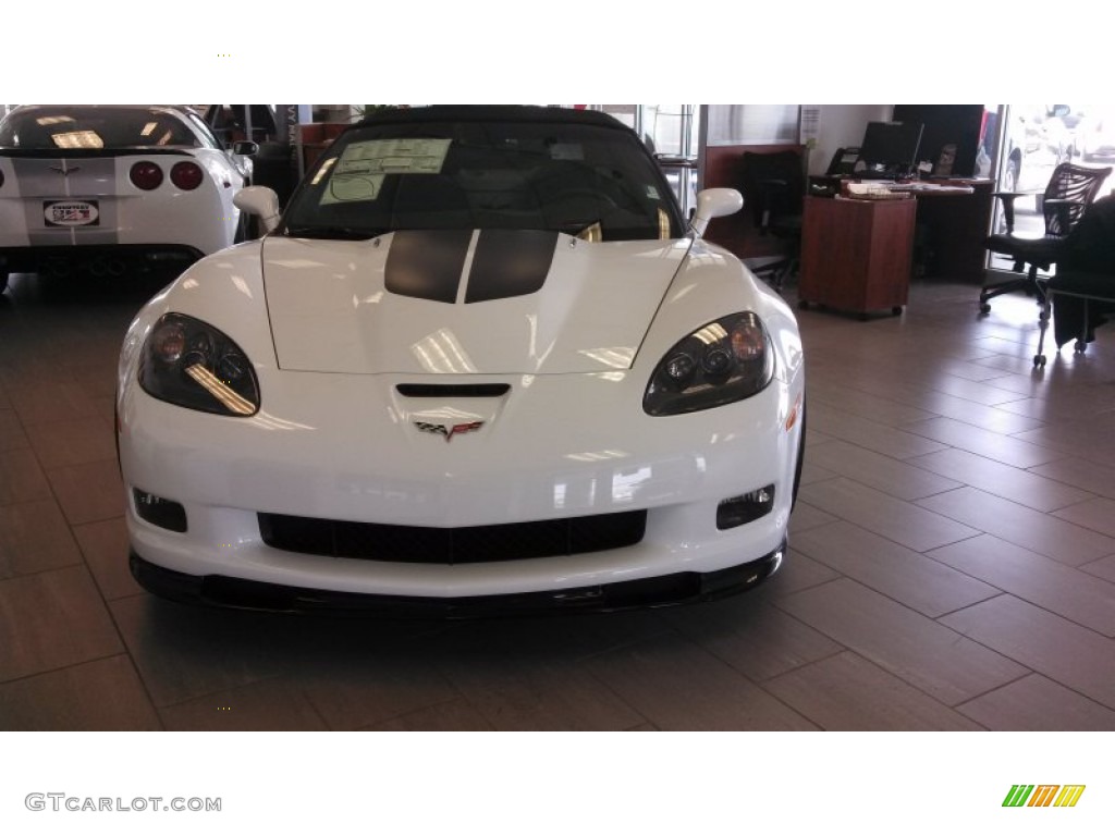 Arctic White Chevrolet Corvette