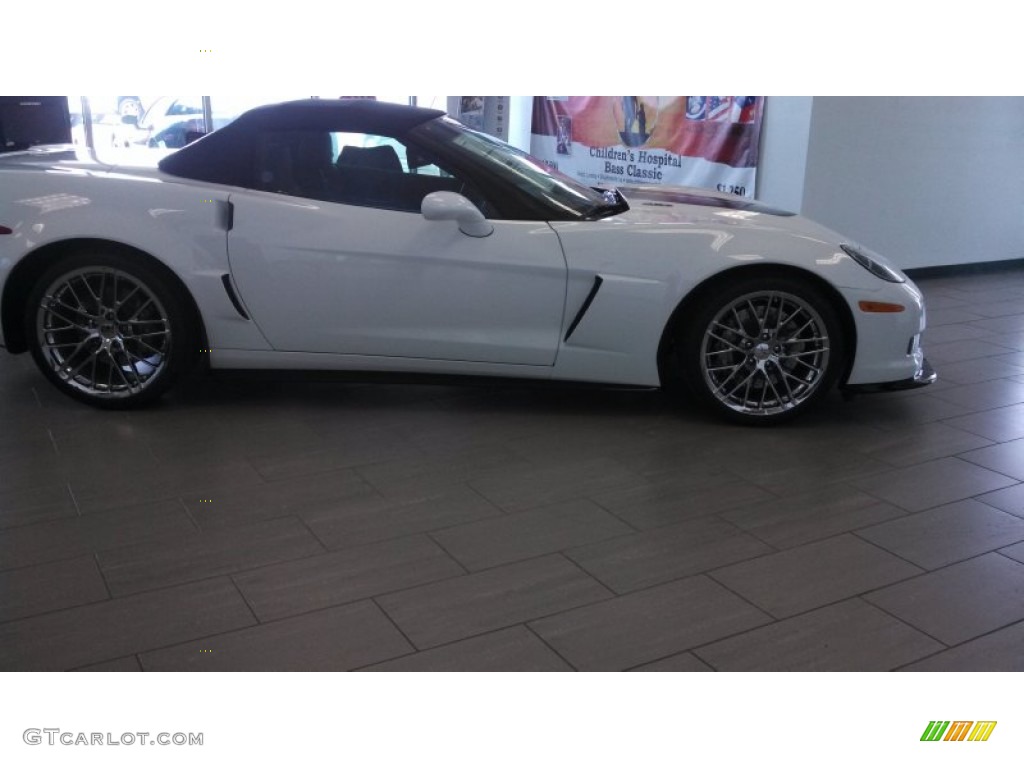 2013 Corvette 427 Convertible Collector Edition Heritage Package - Arctic White / Ebony photo #4