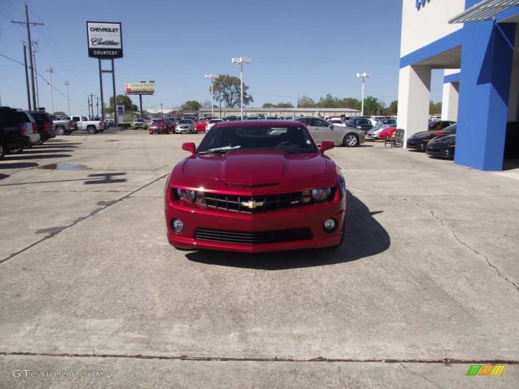 2013 Camaro SS Coupe - Crystal Red Tintcoat / Black photo #1