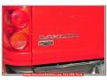2006 Flame Red Dodge Dakota Laramie Quad Cab  photo #4