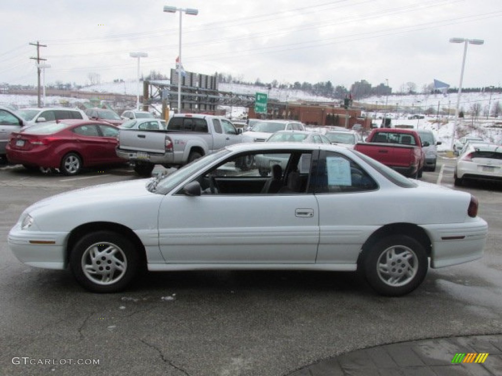 1996 Grand Am SE Coupe - Bright White / Pewter photo #6