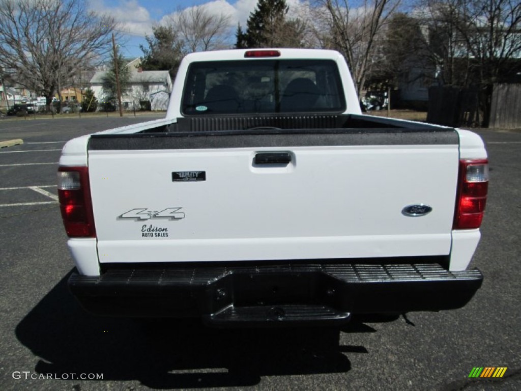 2003 Ranger XLT SuperCab 4x4 - Oxford White / Dark Graphite photo #7