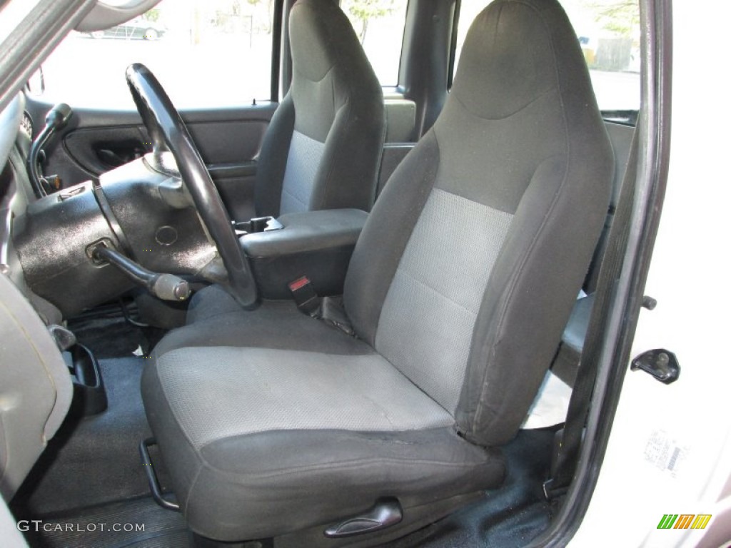 2003 Ranger XLT SuperCab 4x4 - Oxford White / Dark Graphite photo #15