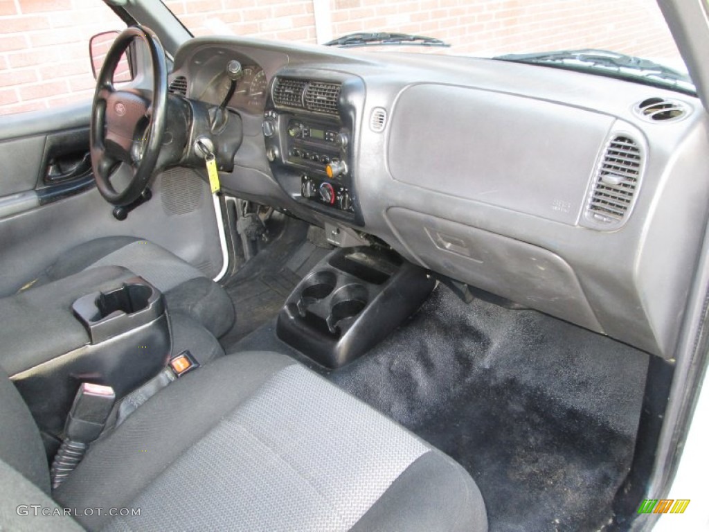 2003 Ranger XLT SuperCab 4x4 - Oxford White / Dark Graphite photo #18