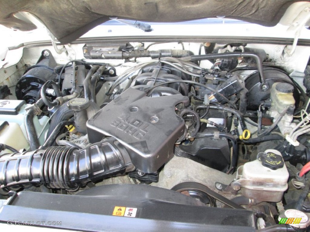 2003 Ranger XLT SuperCab 4x4 - Oxford White / Dark Graphite photo #25