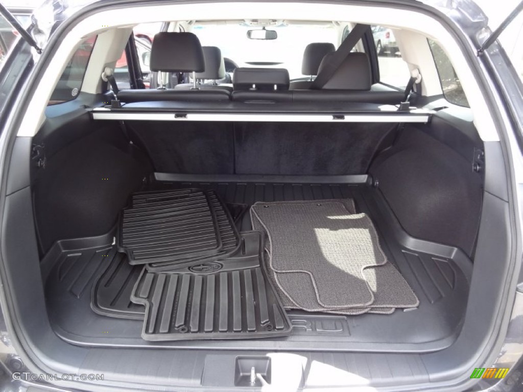 2011 Outback 2.5i Limited Wagon - Graphite Gray Metallic / Off Black photo #19