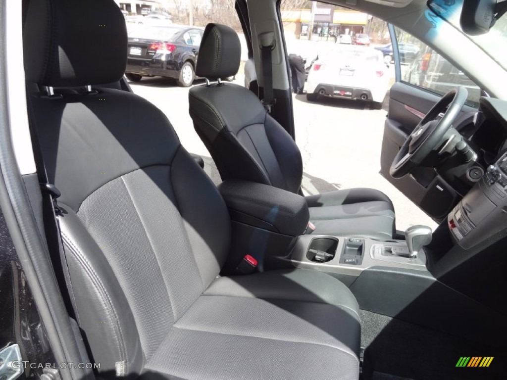 2011 Outback 2.5i Limited Wagon - Graphite Gray Metallic / Off Black photo #25