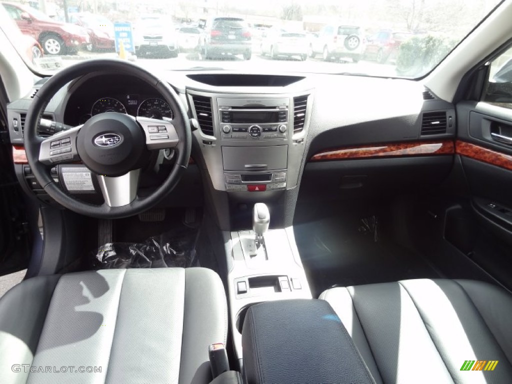 2011 Outback 2.5i Limited Wagon - Graphite Gray Metallic / Off Black photo #32