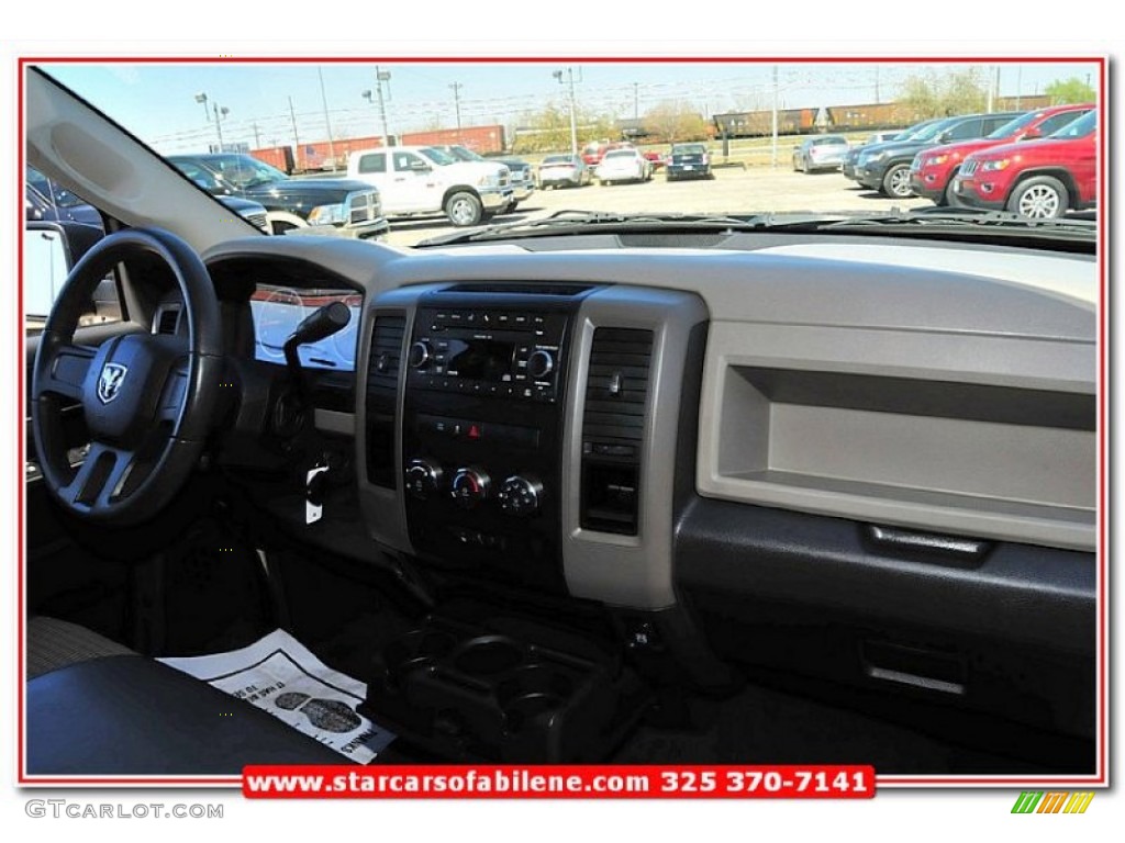 2010 Ram 1500 ST Quad Cab - Mineral Gray Metallic / Dark Slate/Medium Graystone photo #27