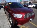 2010 Salsa Red Pearl Toyota Highlander SE 4WD  photo #11