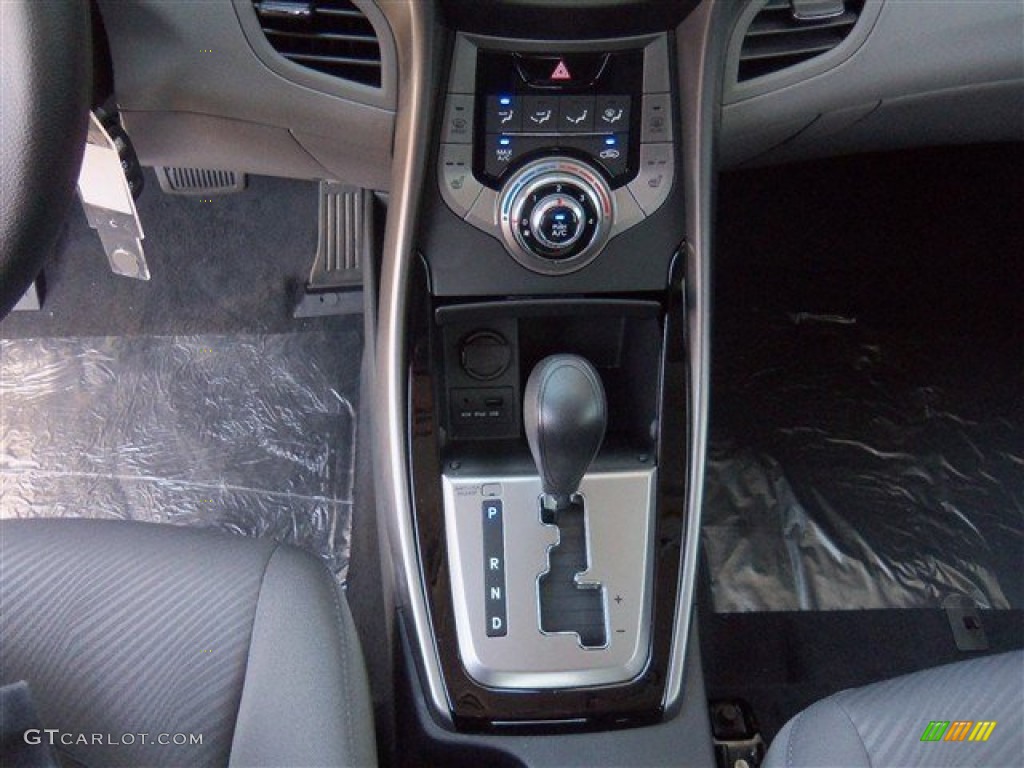 2013 Elantra GLS - Atlantic Blue / Gray photo #14
