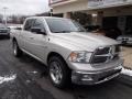 2010 Light Graystone Pearl Dodge Ram 1500 Big Horn Crew Cab 4x4  photo #2