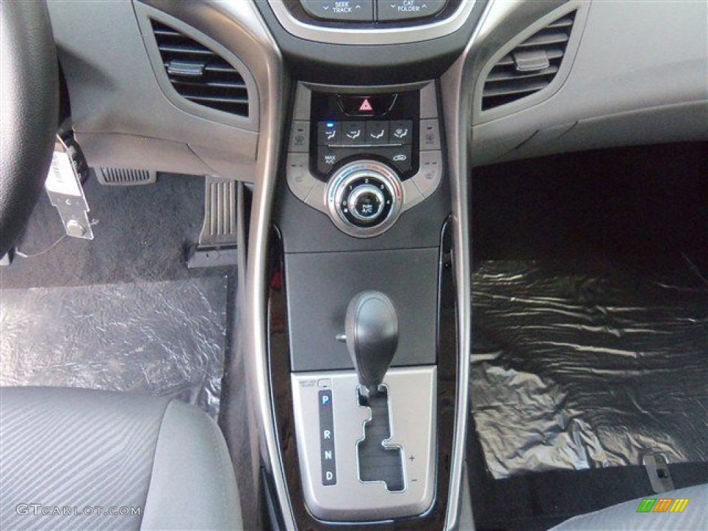 2013 Elantra GLS - Atlantic Blue / Gray photo #14