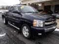 2008 Dark Blue Metallic Chevrolet Silverado 1500 LT Extended Cab 4x4  photo #2