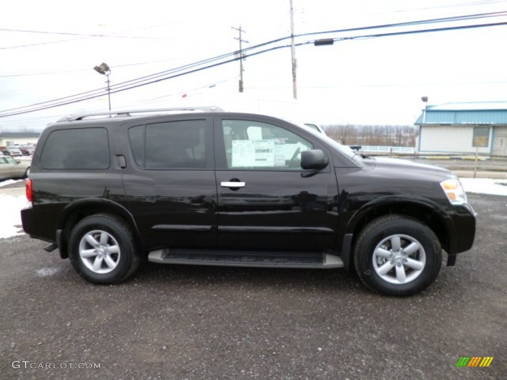 2013 Armada SV 4WD - Espresso Black / Almond photo #7