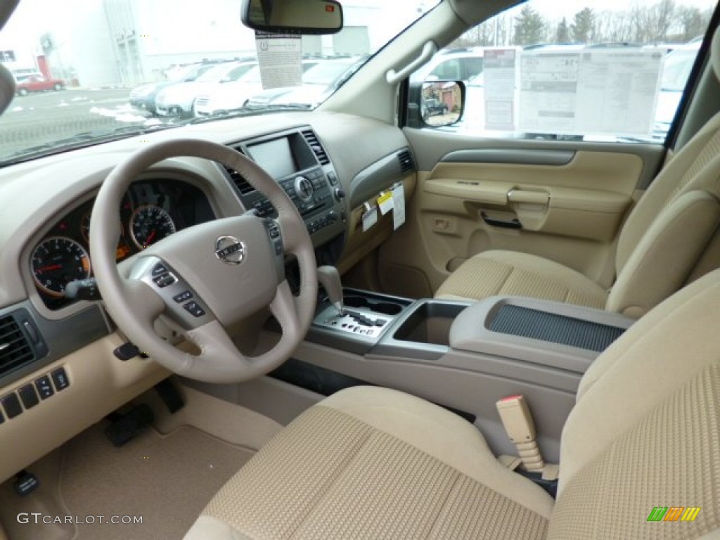 2013 Nissan Armada SV 4WD Interior Color Photos