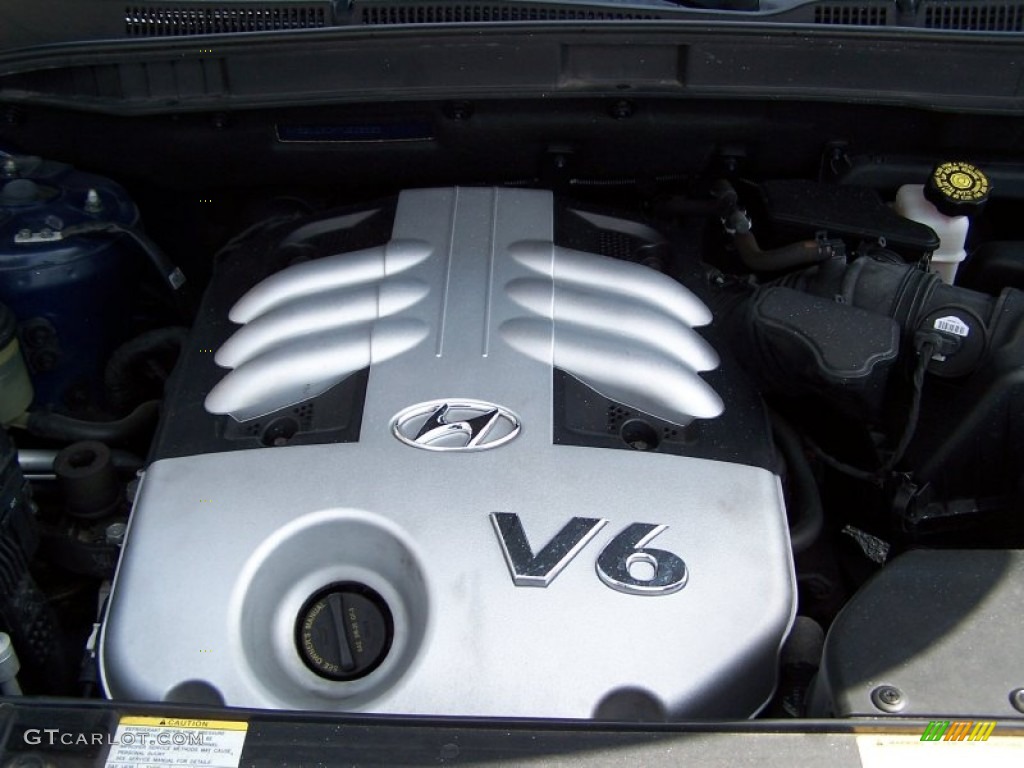 2007 Veracruz SE - Deep Blue / Gray photo #7