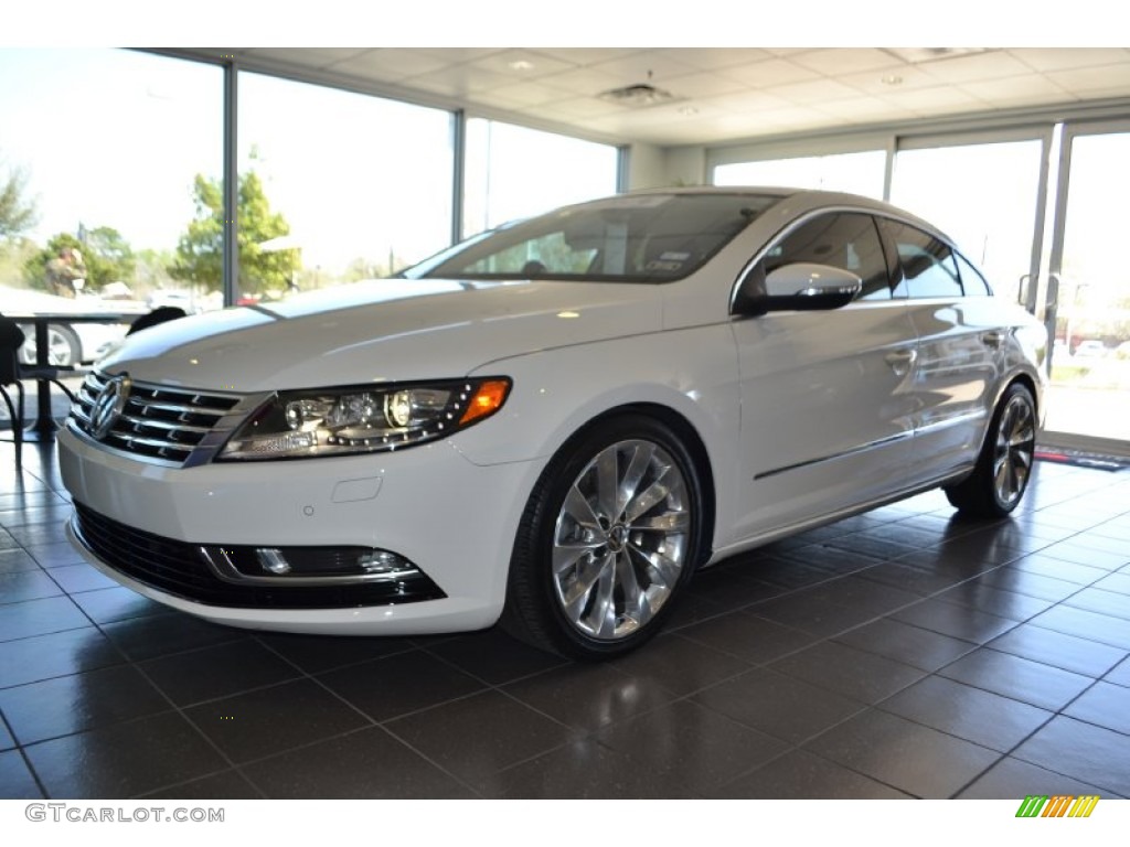 Candy White 2013 Volkswagen CC VR6 4Motion Executive Exterior Photo #78938607