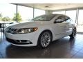 Candy White 2013 Volkswagen CC VR6 4Motion Executive Exterior