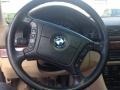 2000 BMW 5 Series Sand Interior Steering Wheel Photo