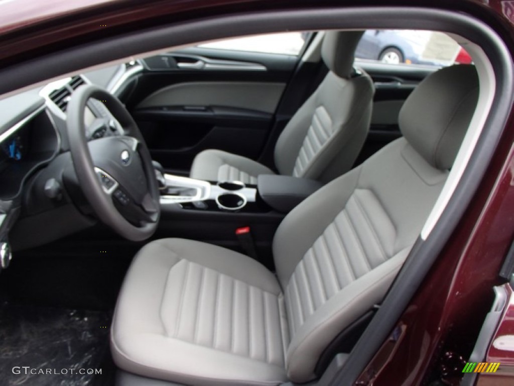 2013 Fusion S - Bordeaux Reserve Red Metallic / Earth Gray photo #11