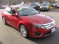 2011 Red Candy Metallic Ford Fusion SEL  photo #1