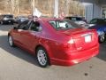 2011 Red Candy Metallic Ford Fusion SEL  photo #5