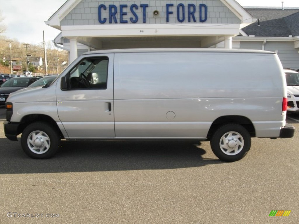 Silver Metallic Ford E Series Van