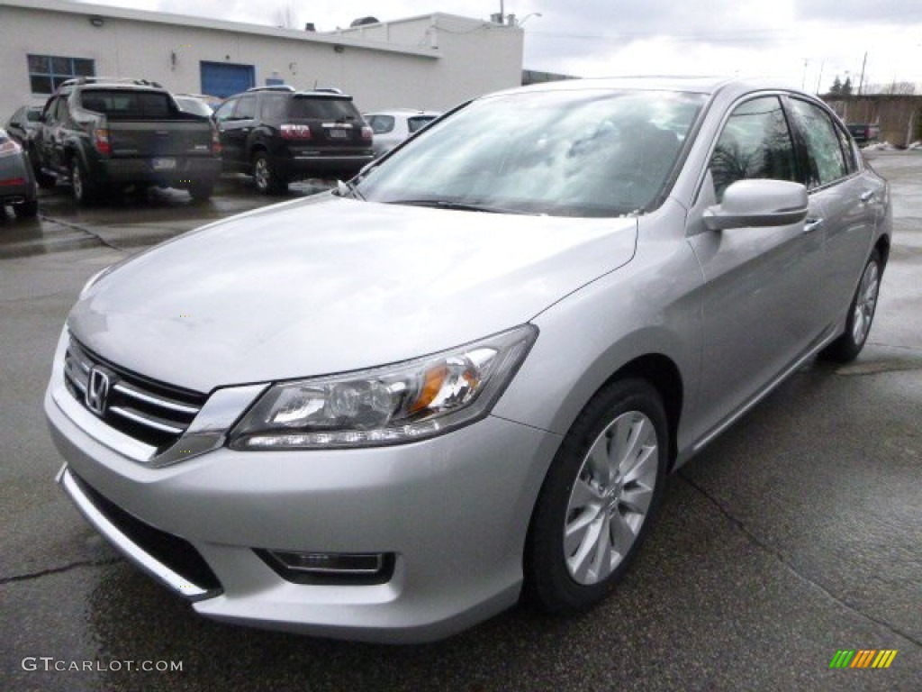 2013 Accord Touring Sedan - Alabaster Silver Metallic / Black photo #7