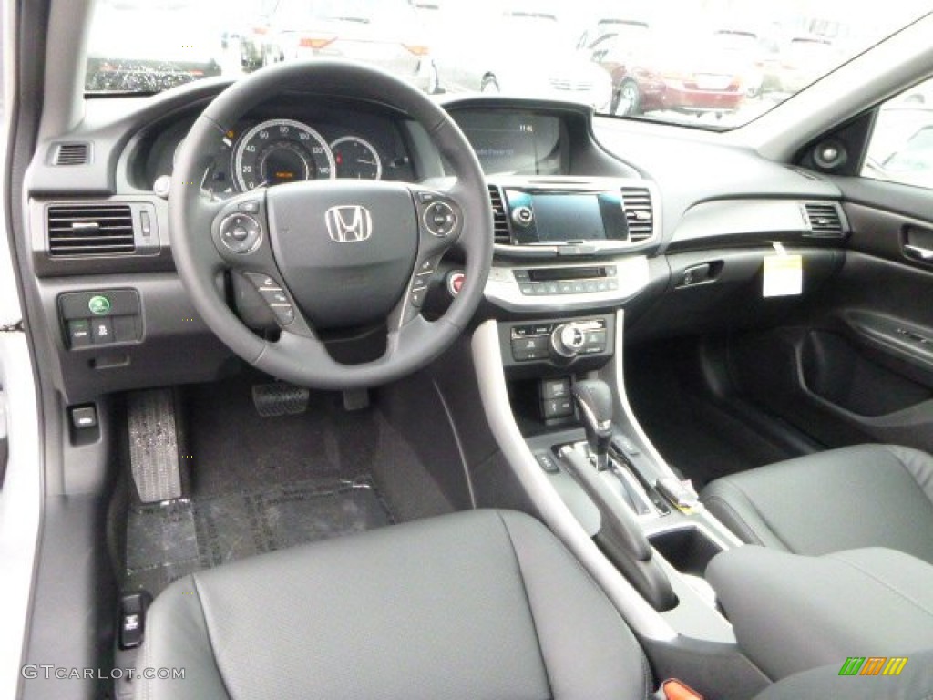 2013 Honda Accord Touring Sedan Black Dashboard Photo #78941743