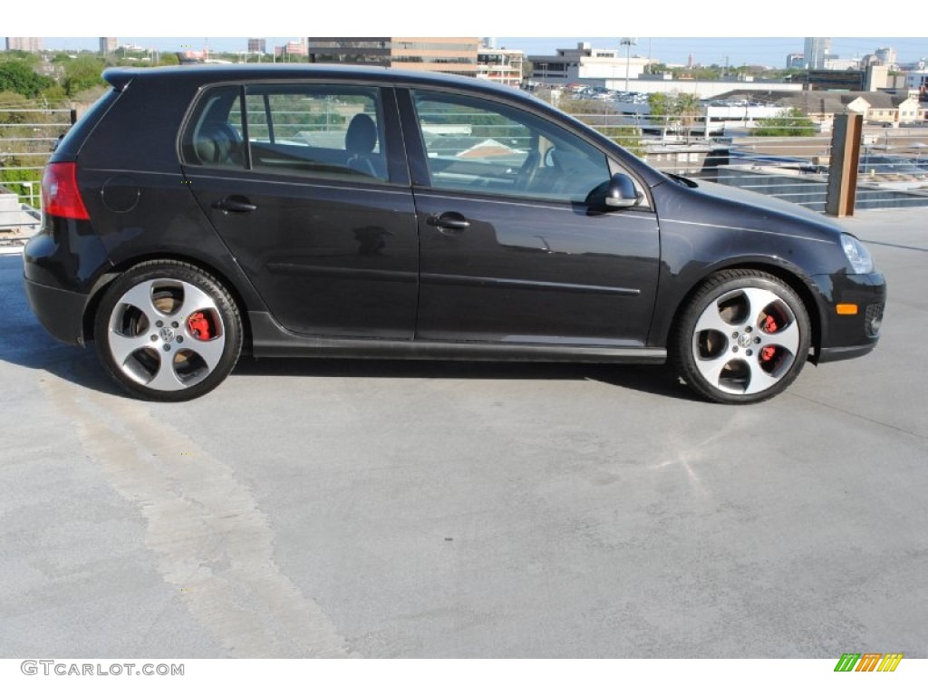 Black Magic Metallic 2009 Volkswagen GTI 4 Door Exterior Photo #78941932