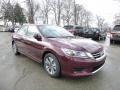 2013 Basque Red Pearl II Honda Accord LX Sedan  photo #1