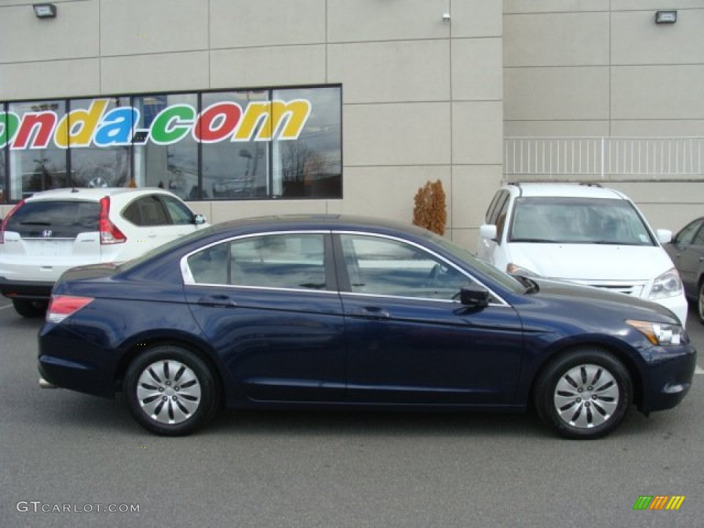 2010 Accord LX Sedan - Royal Blue Pearl / Gray photo #3