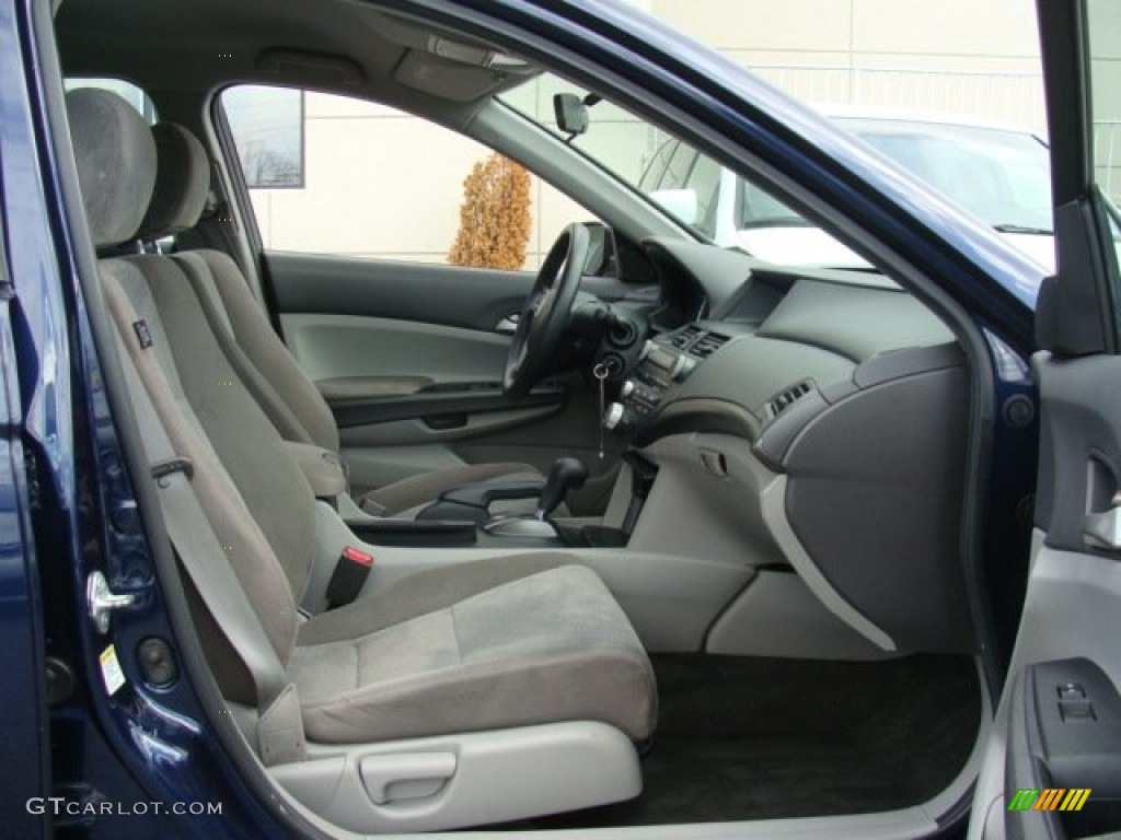 2010 Accord LX Sedan - Royal Blue Pearl / Gray photo #9