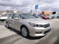 2013 Champagne Frost Pearl Honda Accord EX-L Sedan  photo #1