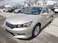 2013 Champagne Frost Pearl Honda Accord EX-L Sedan  photo #7