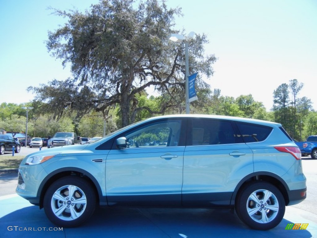 2013 Escape SE 1.6L EcoBoost - Frosted Glass Metallic / Medium Light Stone photo #2