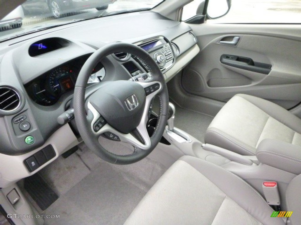 Gray Interior 2013 Honda Insight EX Hybrid Photo #78944896