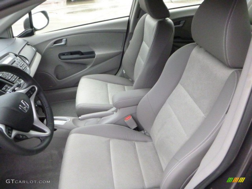 Gray Interior 2013 Honda Insight EX Hybrid Photo #78945208