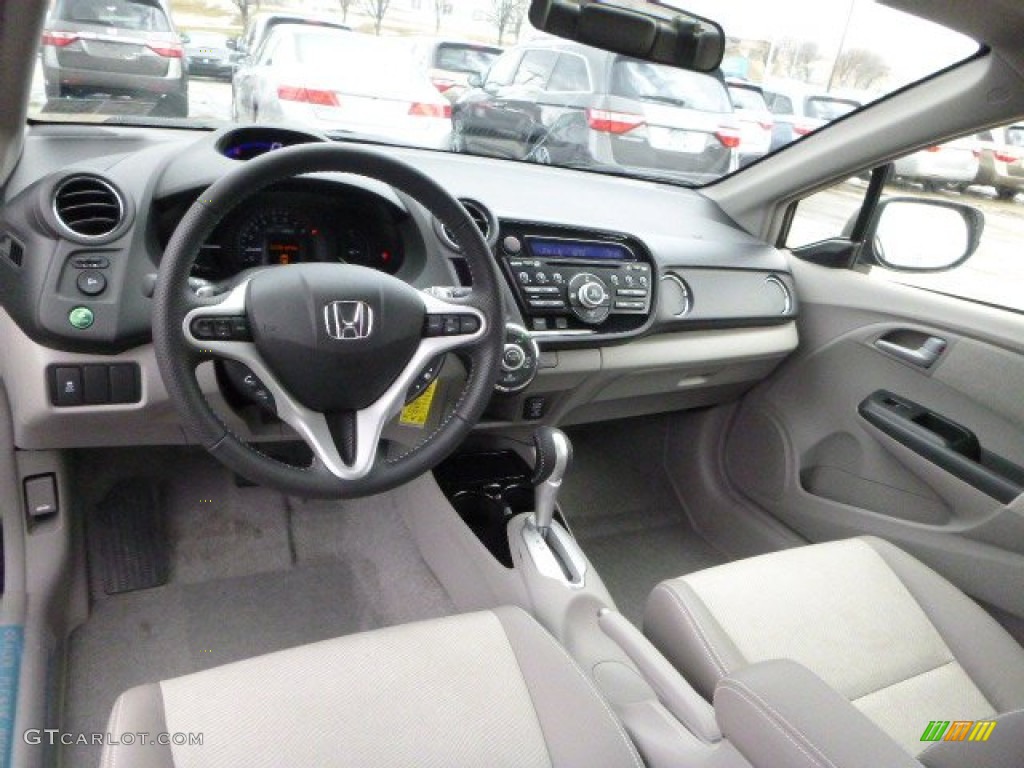 Gray Interior 2013 Honda Insight EX Hybrid Photo #78945244