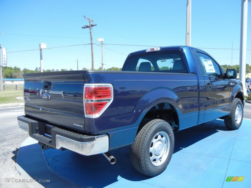 Blue Jeans Metallic 2013 Ford F150 XL Regular Cab Exterior Photo #78945549