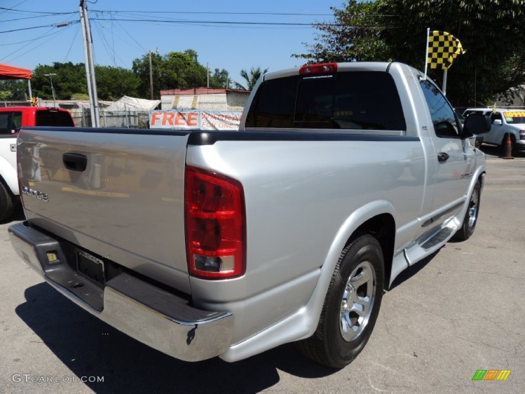 Bright Silver Metallic 2002 Dodge Ram 1500 SLT Regular Cab Exterior Photo #78945565