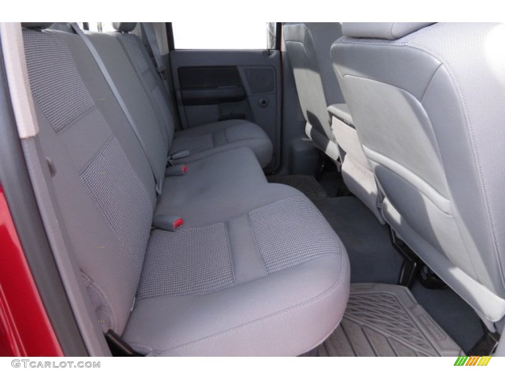 2008 Ram 1500 Big Horn Edition Quad Cab 4x4 - Inferno Red Crystal Pearl / Medium Slate Gray photo #6