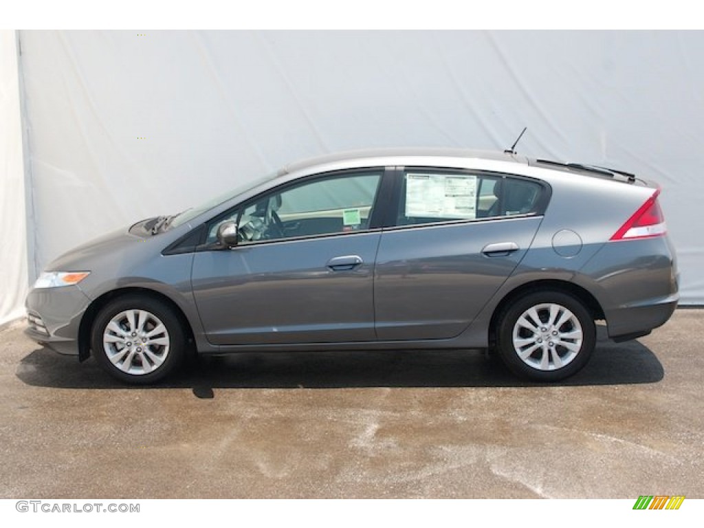 Polished Metal Metallic 2013 Honda Insight EX Hybrid Exterior Photo #78946119