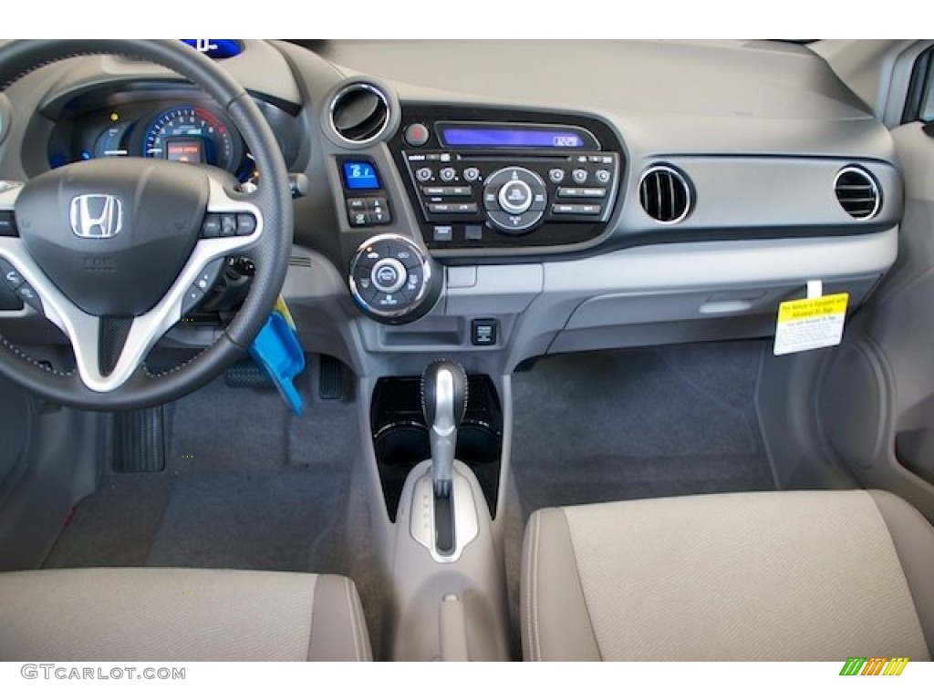 2013 Honda Insight EX Hybrid Gray Dashboard Photo #78946282