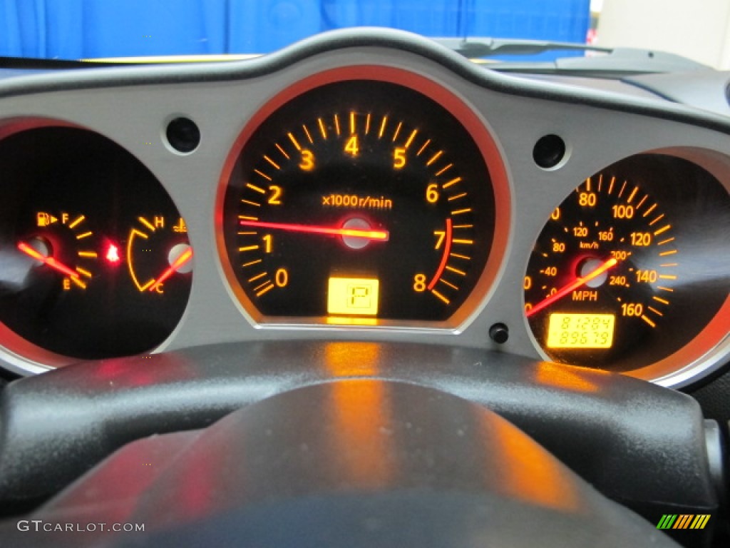 2005 Nissan 350Z Touring Coupe Gauges Photo #78947022