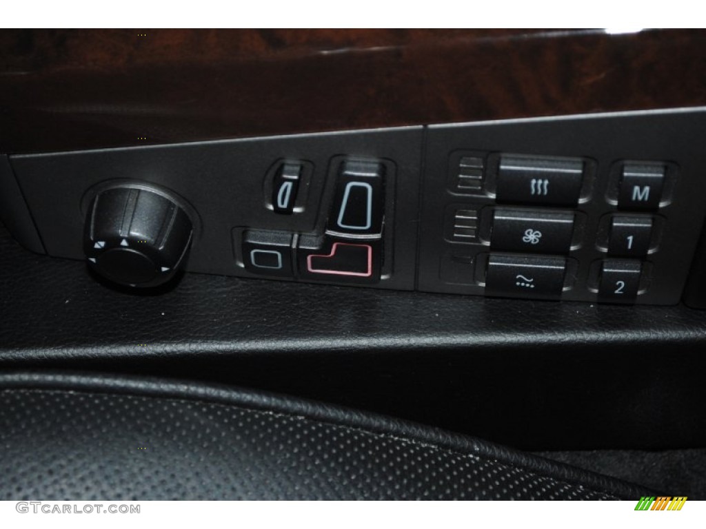 2006 7 Series 750Li Sedan - Sterling Grey Metallic / Black/Black photo #12