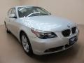 Titanium Silver Metallic 2007 BMW 5 Series 525xi Sedan