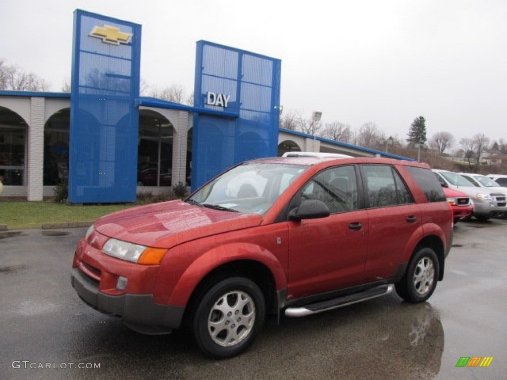 2003 VUE V6 AWD - Orange / Light Tan photo #1