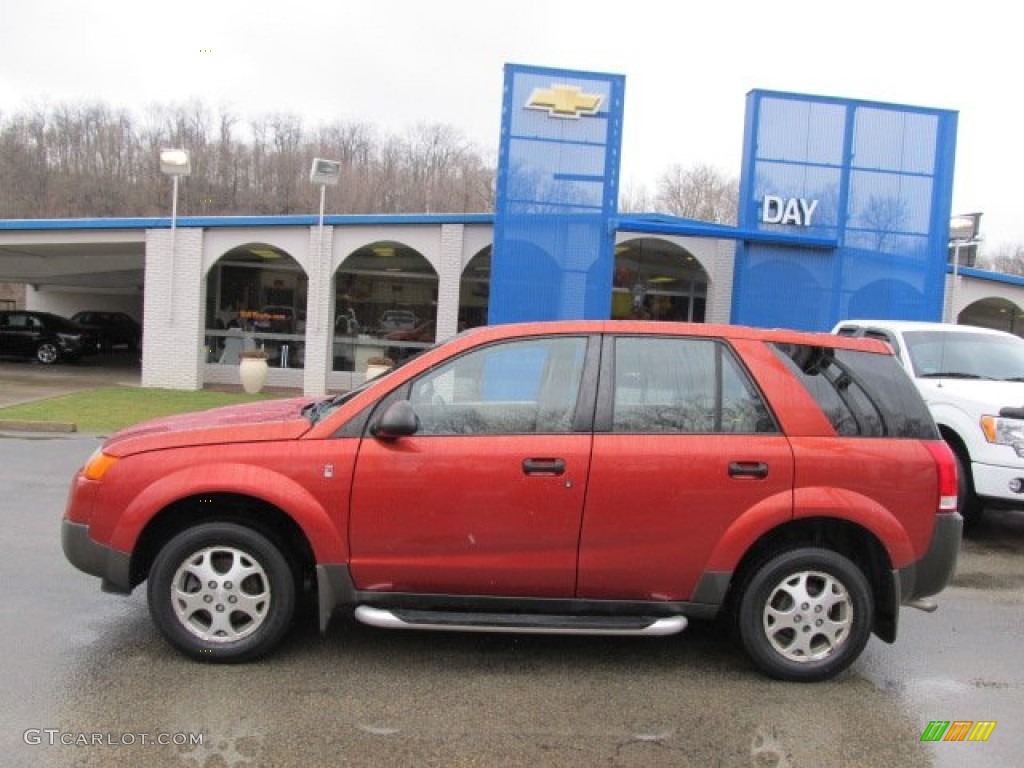 2003 VUE V6 AWD - Orange / Light Tan photo #2
